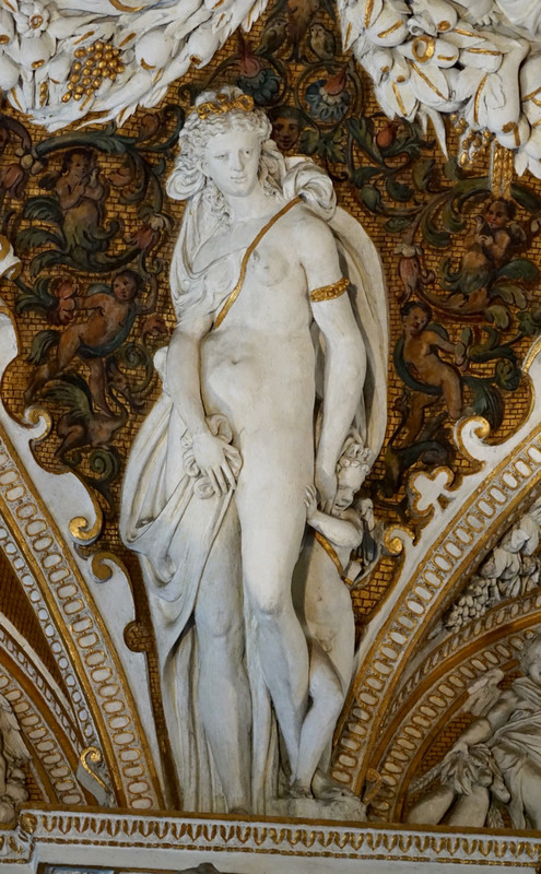 Ceiling artwork, Doge&#39;s Palace, Venice