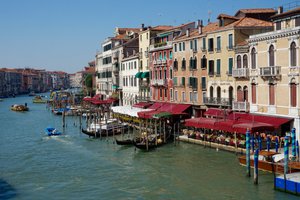 Grand Canal near Rialto Bridge, Venice