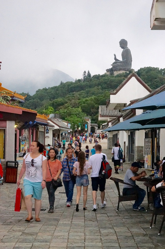 Ngong Ping village and the Big Buddha, Hong Kong