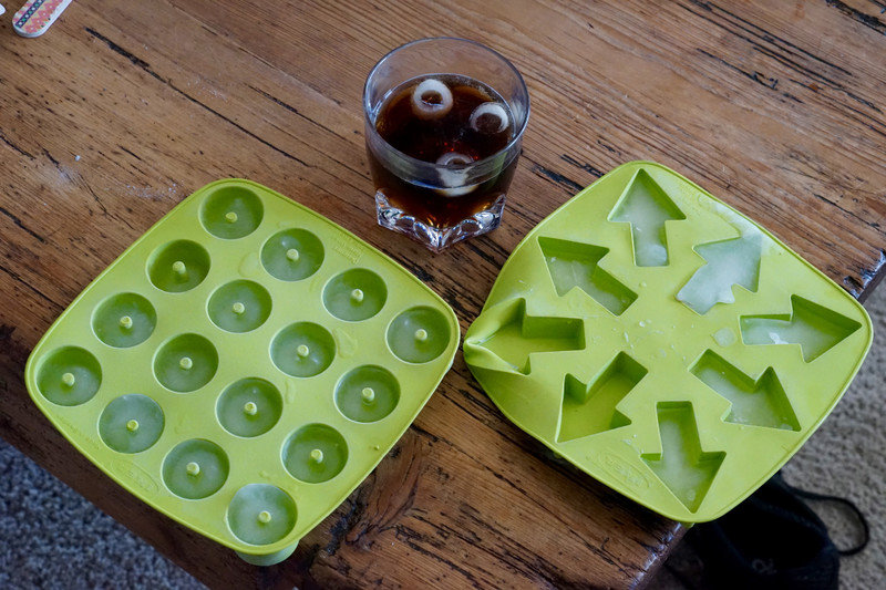 Ice trays in our apartment