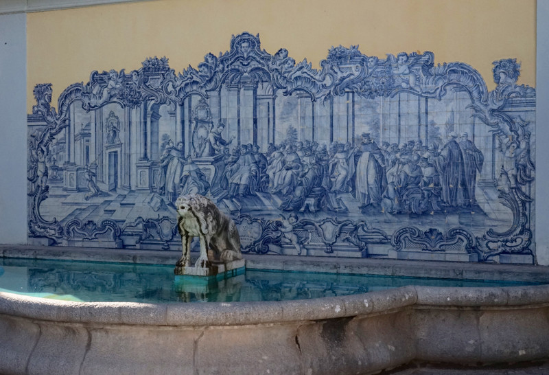 Fountain, Museu Condes de Castro Guimaraes, Cascais 