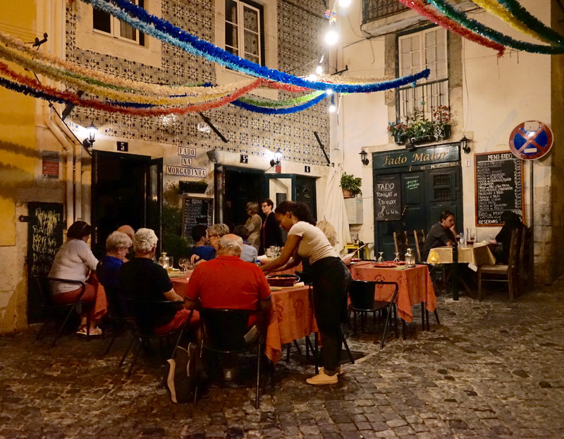 Fado restaurant, Alfama, Lisbon