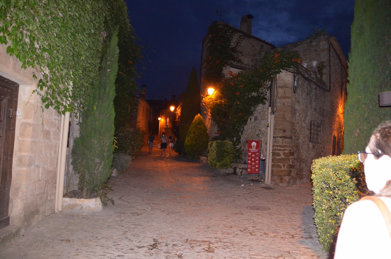 Streets of Peratallada by Night