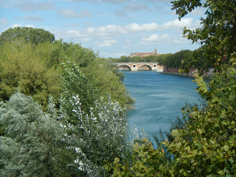 La Garonne vu du pont St-Michel