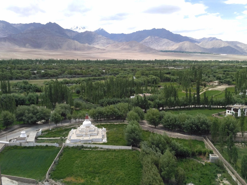 View from Shey Monastery