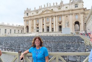 Jody in St Peter's Square