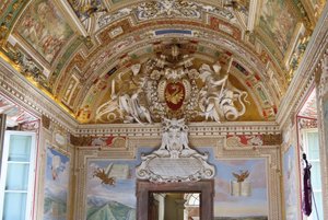 Vatican Museum Sculpture Hall Ceiling