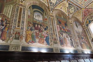 Siena - Santa Maria Cathedral Library