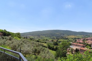 San Gimignano - View from Back Gate