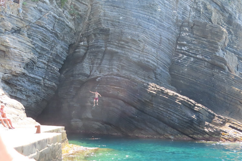 Varnazza - Boy Jumping From Rocks