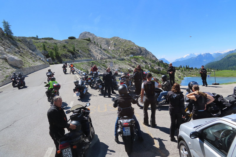 Rifugio Valparola - Motorcycles Are Everywhere