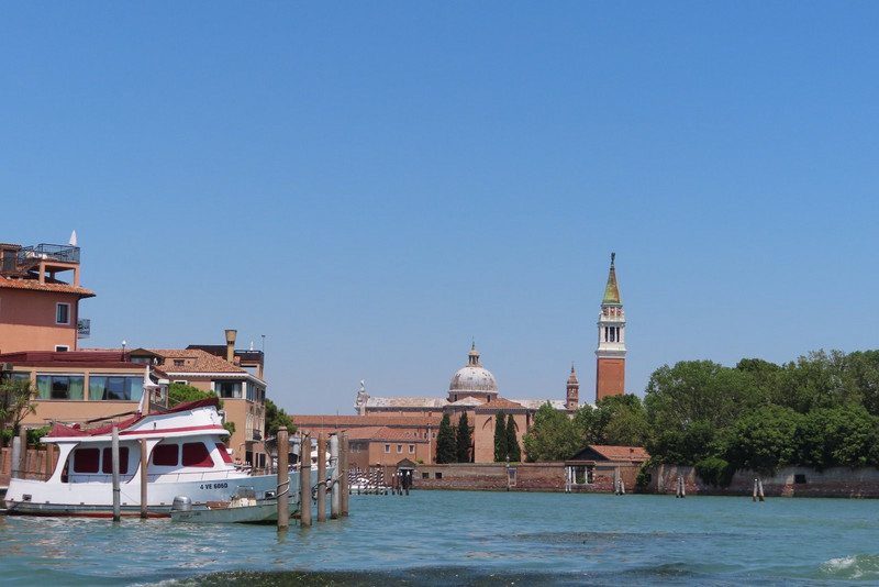 On the Way to Burano - Riding Past St Mark's Square