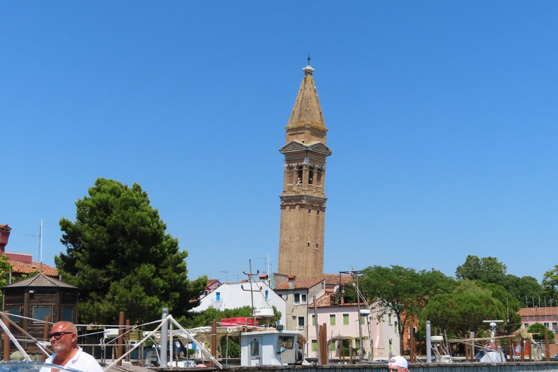 On the Way to Burano - Leaning Tower of Burano