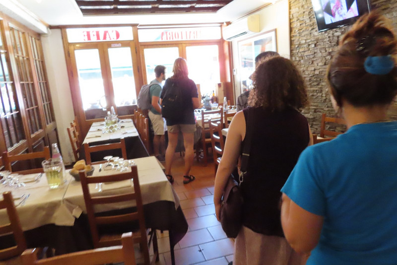 Burano -Inside the Restaurant