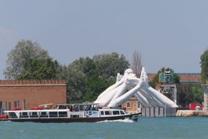 On the Way to Burano - The Praying Hands