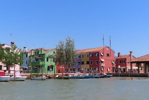 On the Way to Burano - Colorful Houses