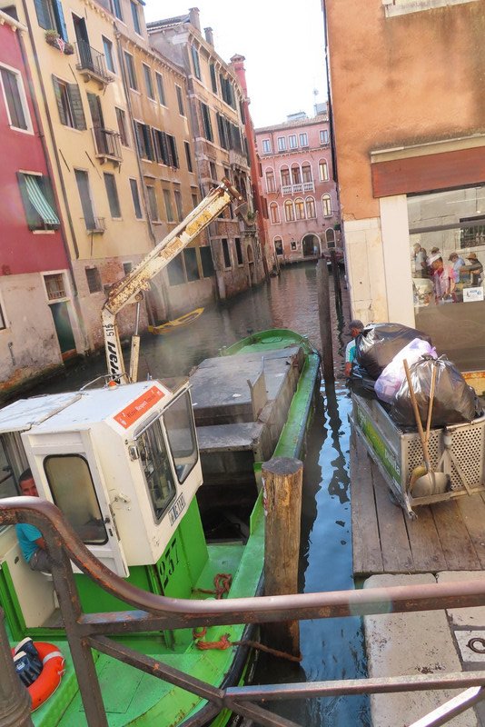 Hidden Venice - Garbage Boat