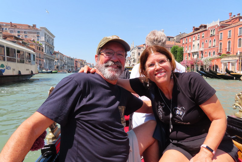 Gondola Ride - Rick & Jody in the Gondola