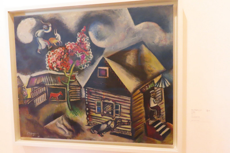 Guggenheim - Rain - Marc Chagall
