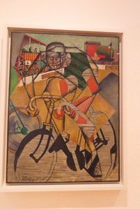 Guggenheim - At the Cycle-Race Track - Jean  Metzinger