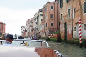 Leaving Venice - View From the Water Taxi
