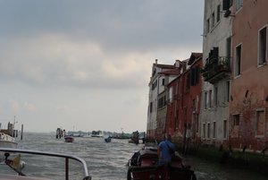 Leaving Venice - View From the Water Taxi