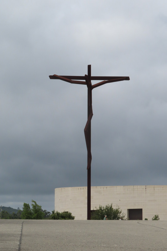 Fatima Abstract Crucifix