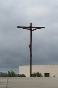 Fatima Abstract Crucifix