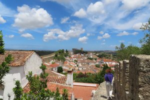 Obidos View from the Wall