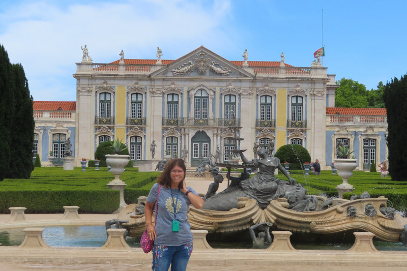Jody at Queluz National Palace 