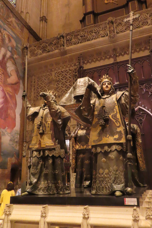 Cathedrale del Sevilla - Grave of Columbus