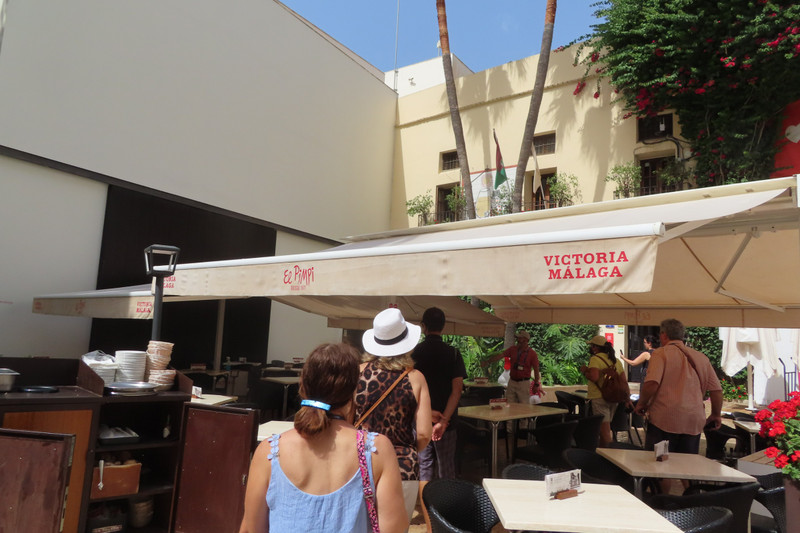 Views of Malaga - Lunch