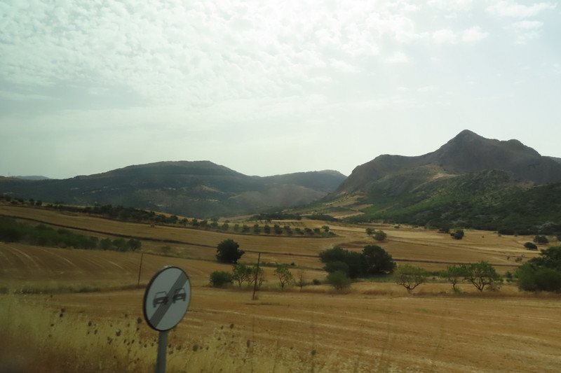 On the Road to Alfarnatejo - Mountain Views