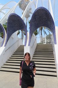 Valencia - Jody at City of Arts and Science