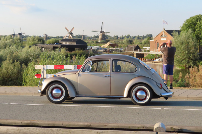 Vintage VW Stopped to Take Pictures