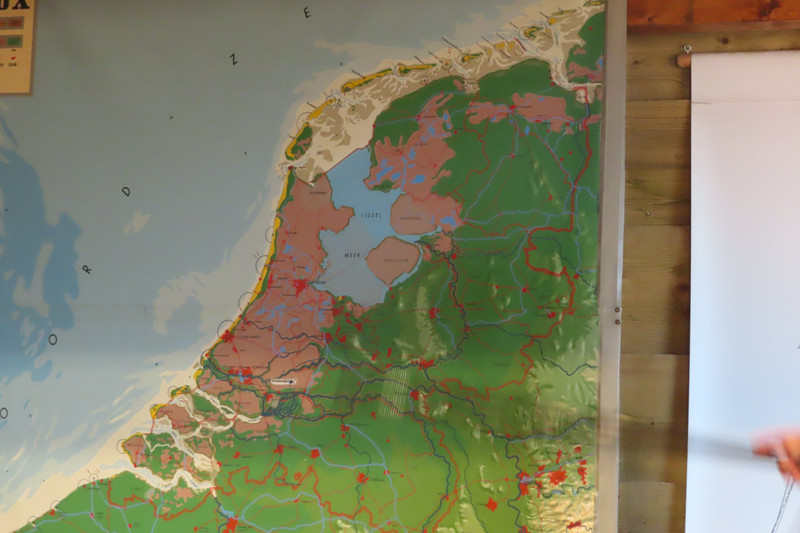 The Netherlands - Brown is Below Sea Level