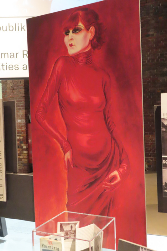 Documentation Museum - Lady in Red