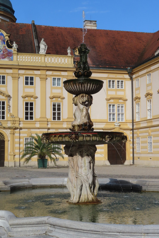 Melk Abbey - Courtyard Fountain