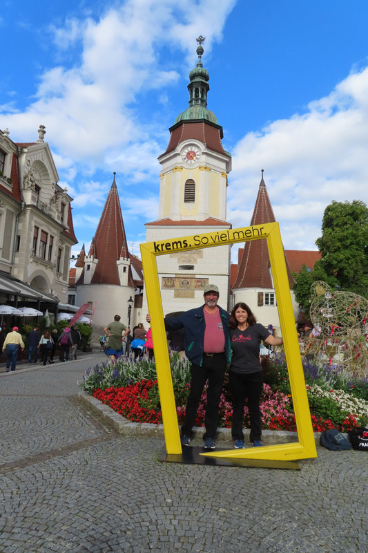 Krems - Jody & Rick at Old Town Gate