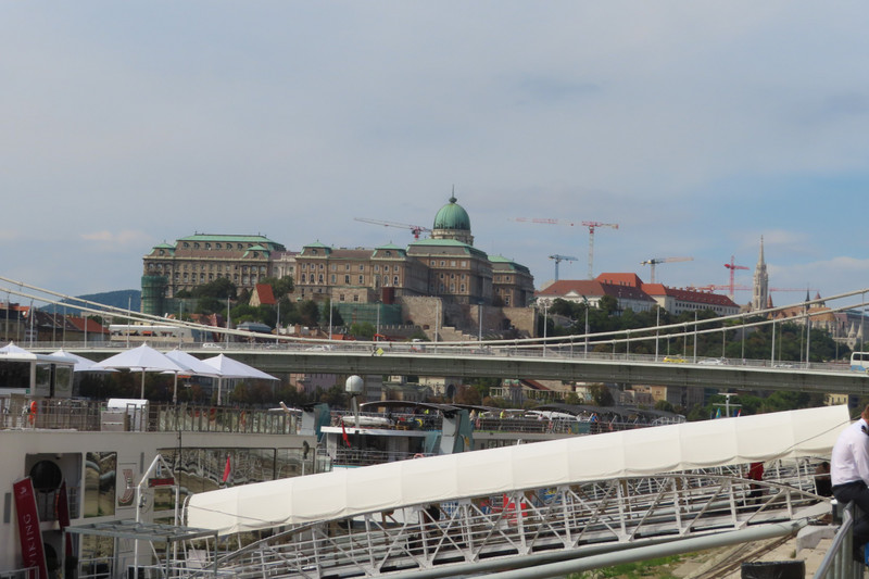 Budapest - Buda Castle Complex From the Ship