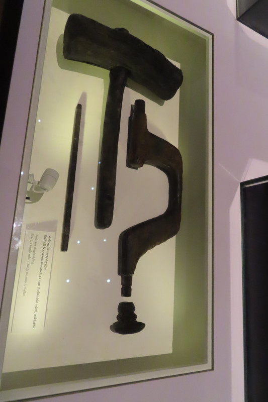 Vasa Museum - Tools