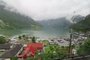 View From The Geiranger To Hellesylt Ferry