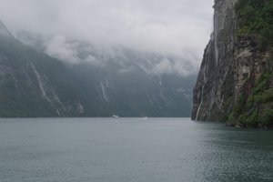 View From The Geiranger To Hellesylt Ferry