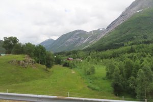 Views On The Road To Jostedal Glacier