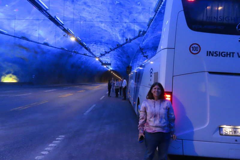 On The Road To Flam - Jody In The Laerdal Tunnel