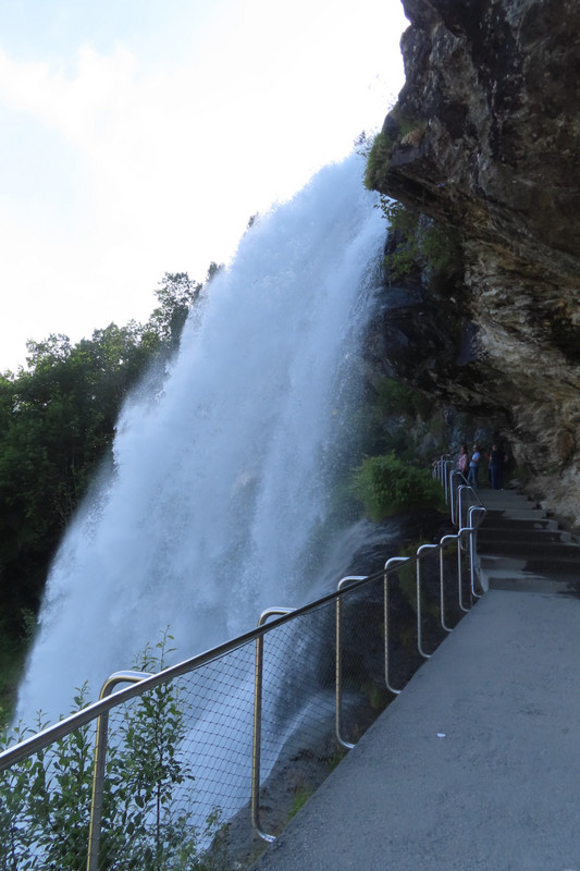 On The Road To Bergen - Hardanger Waterfall
