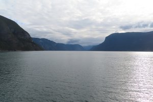 On The Road To Flam - View From The Ferry