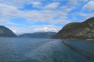 On The Road To Flam - View From The Ferry