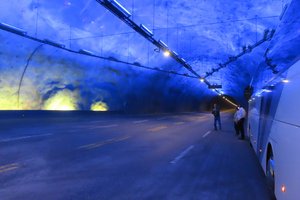 On The Road To Flam - In The Laerdal Tunnel