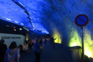 On The Road To Flam - In The Laerdal Tunnel